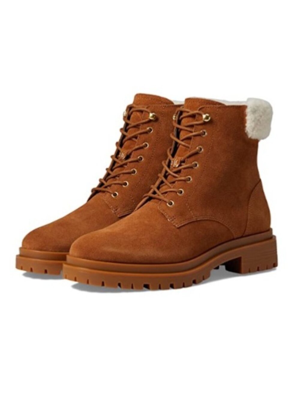 LAUREN Ralph Lauren Women’s Carlee Boots Whiskey Size 6.5 B NIB